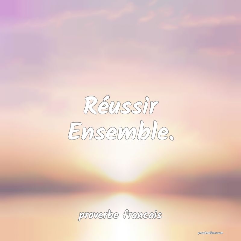  Réussir Ensemble.