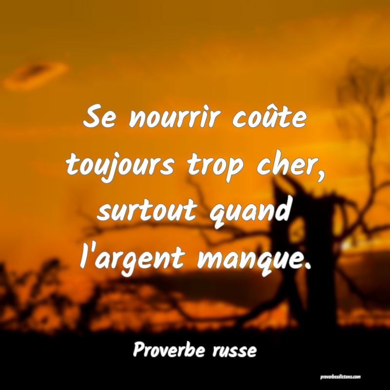 Se nourrir coûte toujours trop cher, surtout quand l'argent manque.
