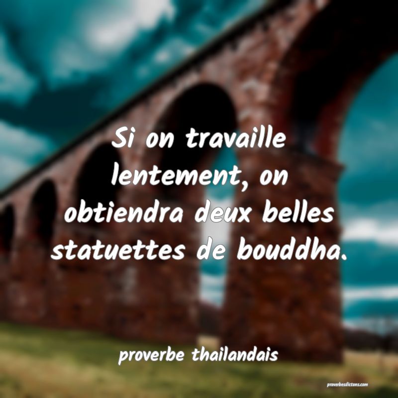 Si on travaille lentement, on obtiendra deux belles statuettes de bouddha.