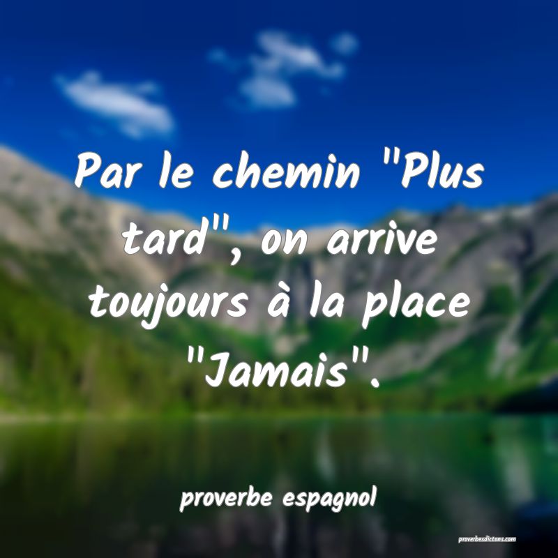 Par le chemin 