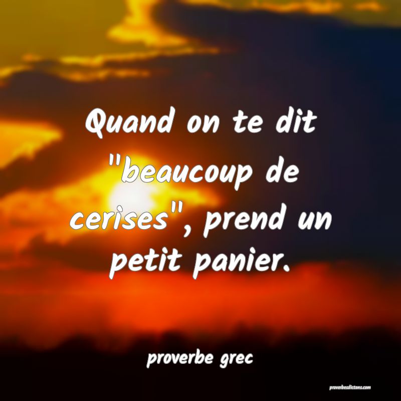 Quand on te dit 