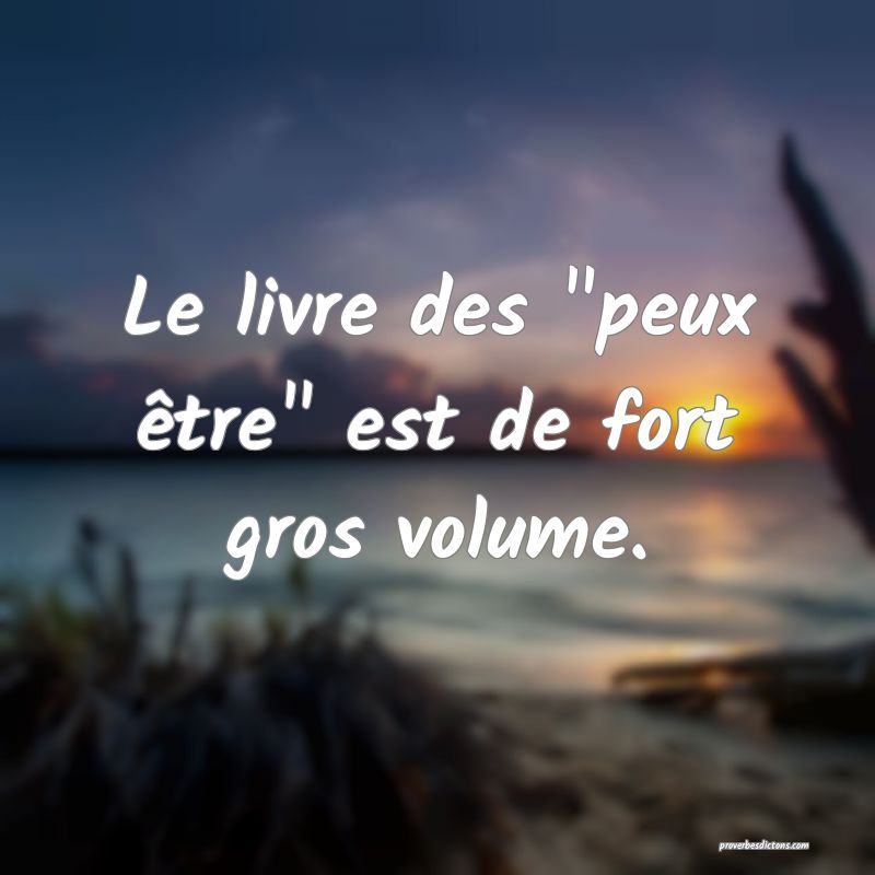 Le livre des 